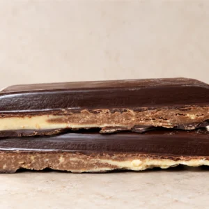 Turrón artesanal Tentación de praliné, frutos secos y dos chocolates