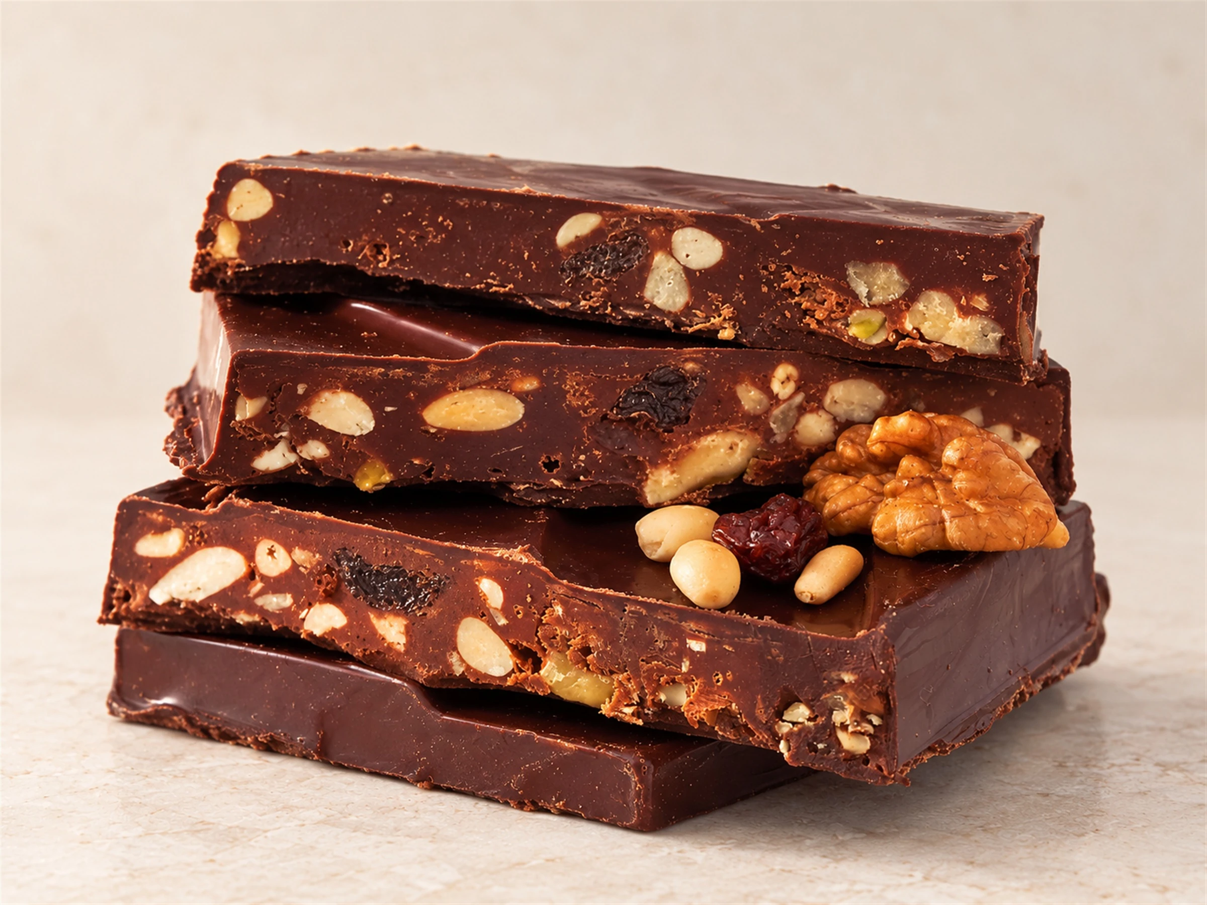 Turrón artesanal Músico de frutos secos y aceite de oliva virgen extra