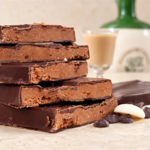 Turrón artesanal trufado de crema de whisky